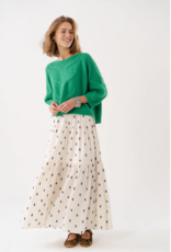 Lollys Laundry Sunset maxi rok - creme