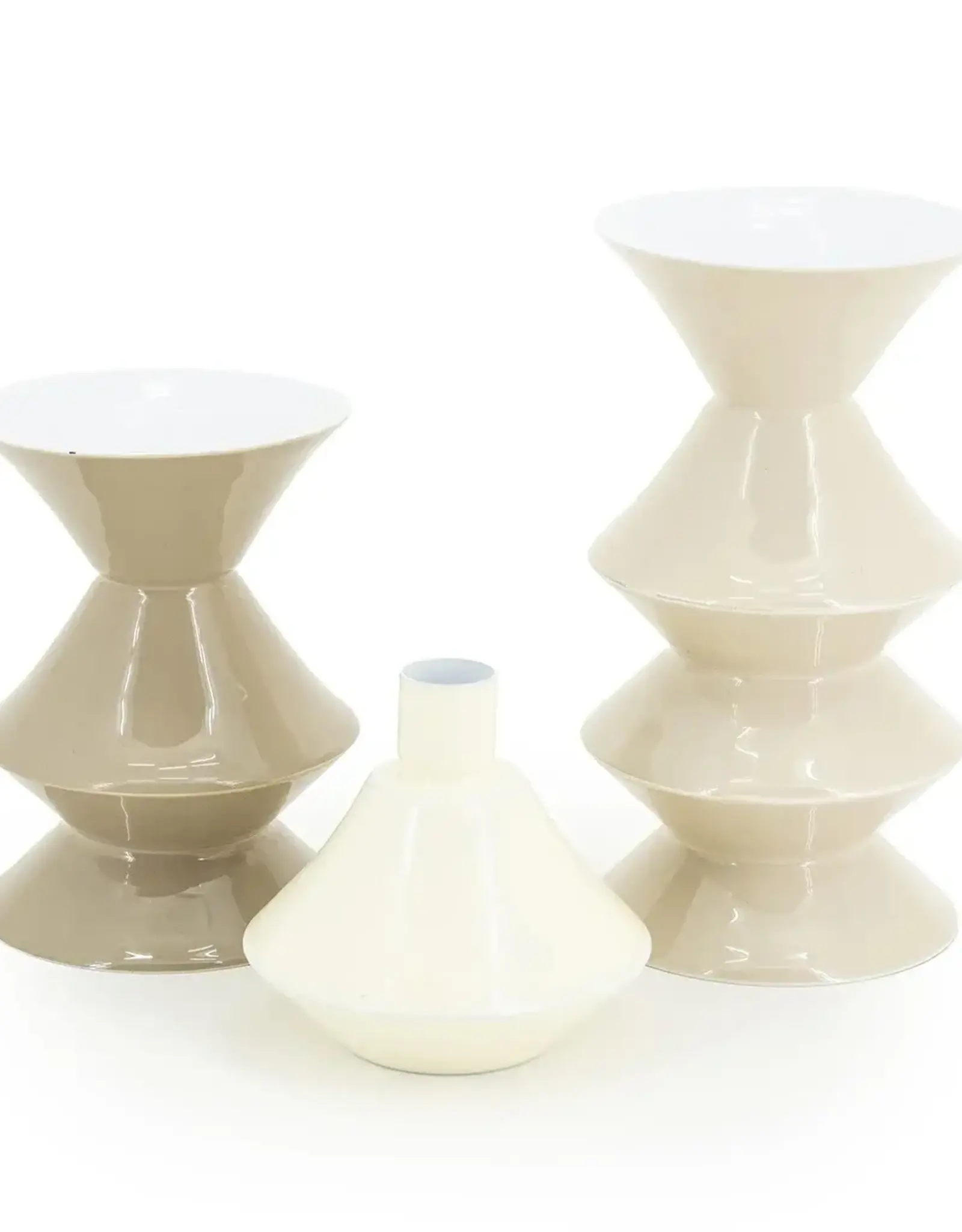 Kandelaar - Yack Beige (set of 3)