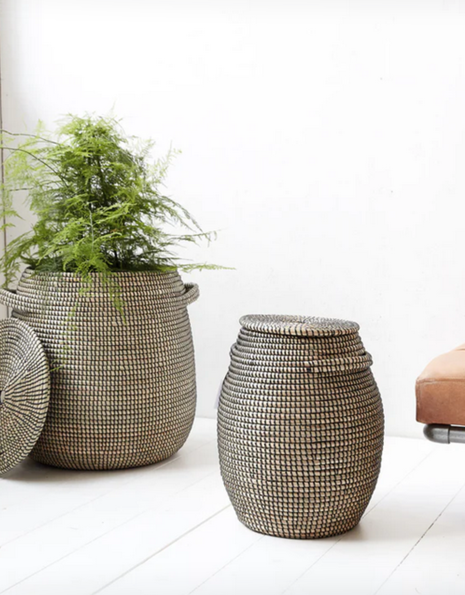House Doctor Mand - Effect zwart/natuur