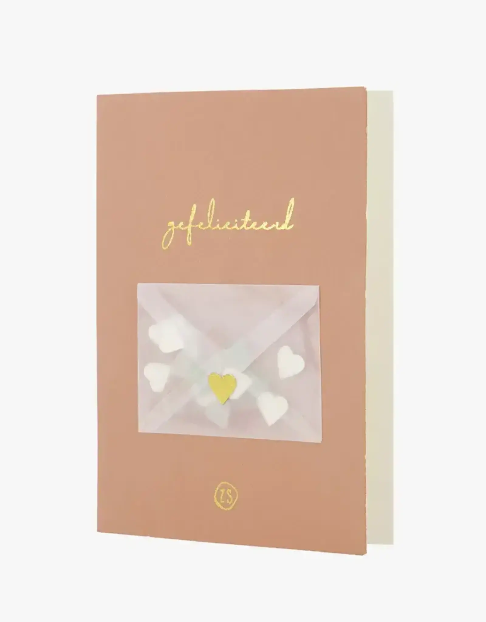 Zusss Kaart - Gefeliciteerd confetti