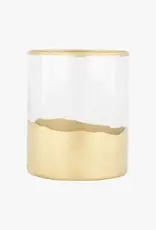 Zusss Theelichtje - Glazen goud M