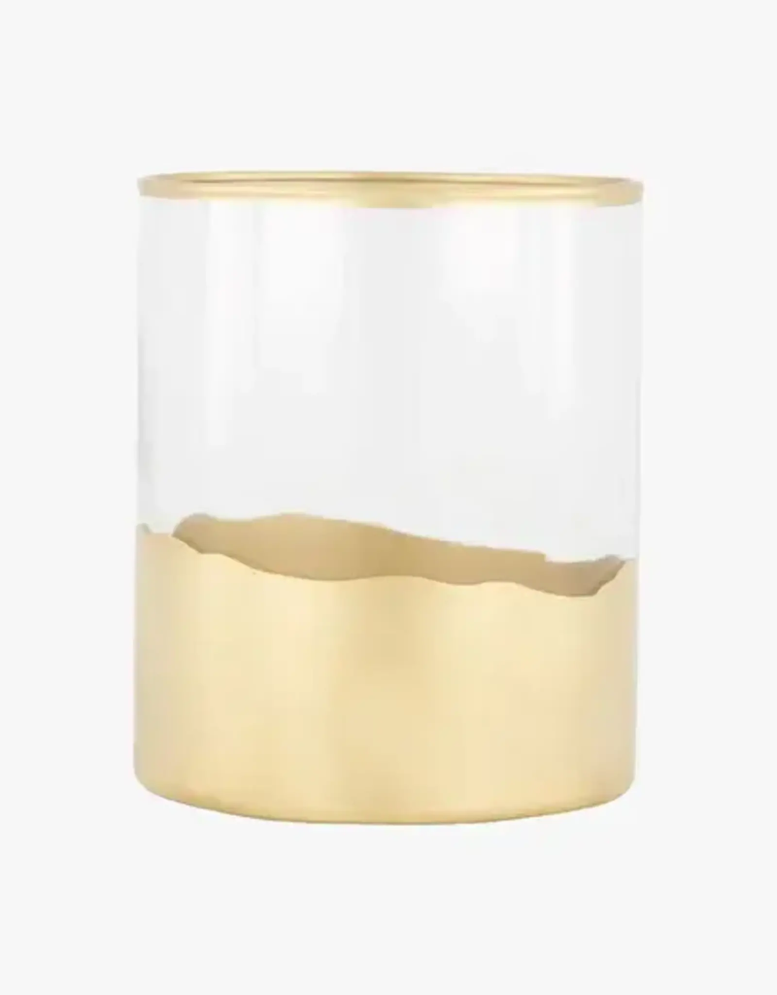 Zusss Theelichtje - Glazen goud M