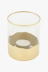 Zusss Theelichtje - Glazen goud S