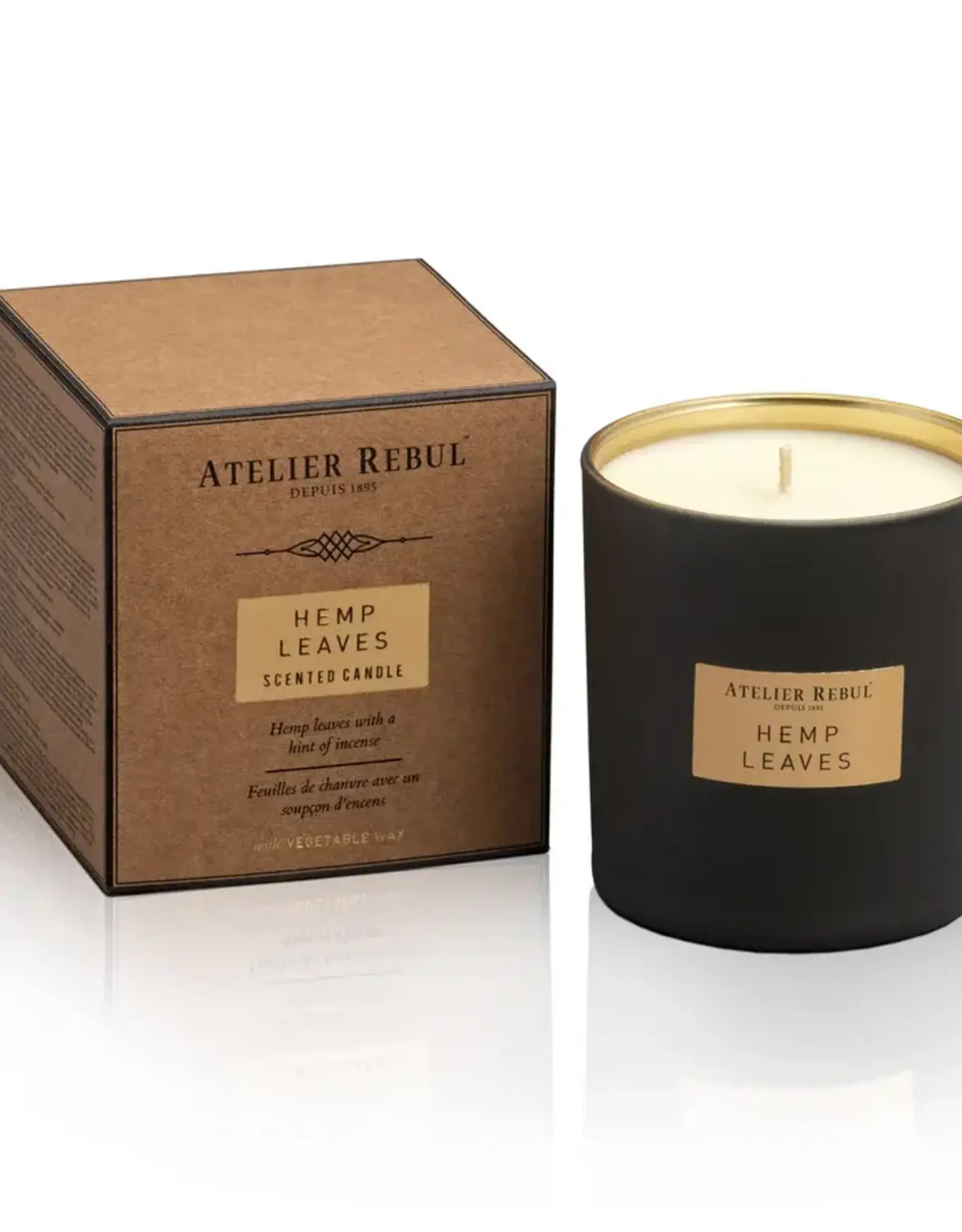 Atelier Rebul Atelier rebul - Hemp leaves scented candle 210gr