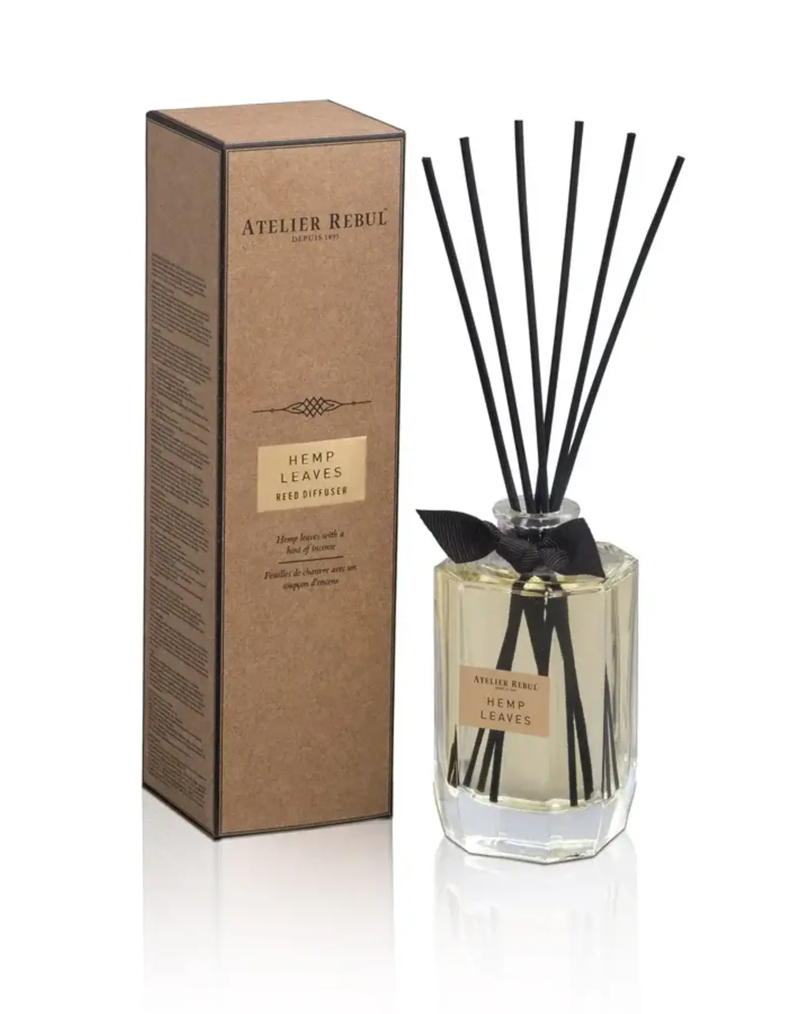 Atelier Rebul Hemp leaves - Reed diffuser 200ml