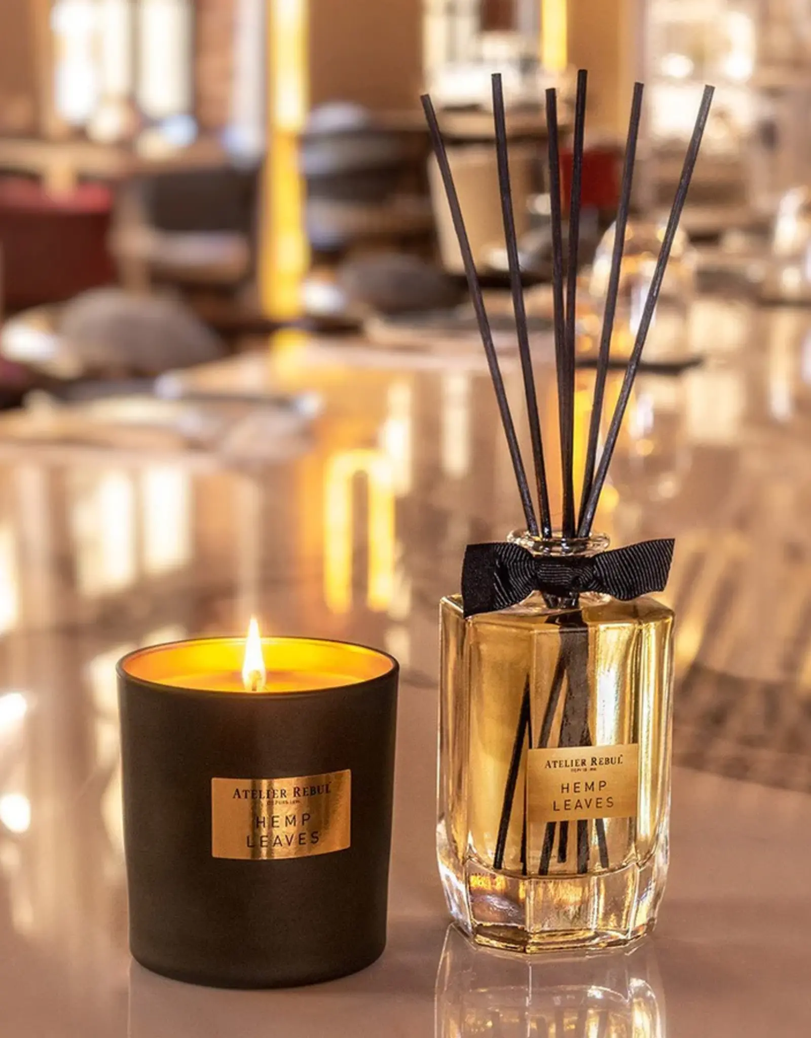 Atelier Rebul Hemp leaves - Reed diffuser 200ml