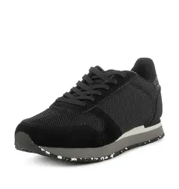 Woden Ydun - suede mesh black