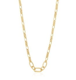 Ania Haie Ania Haie - Ketting - chain reaction figaro chain - goud