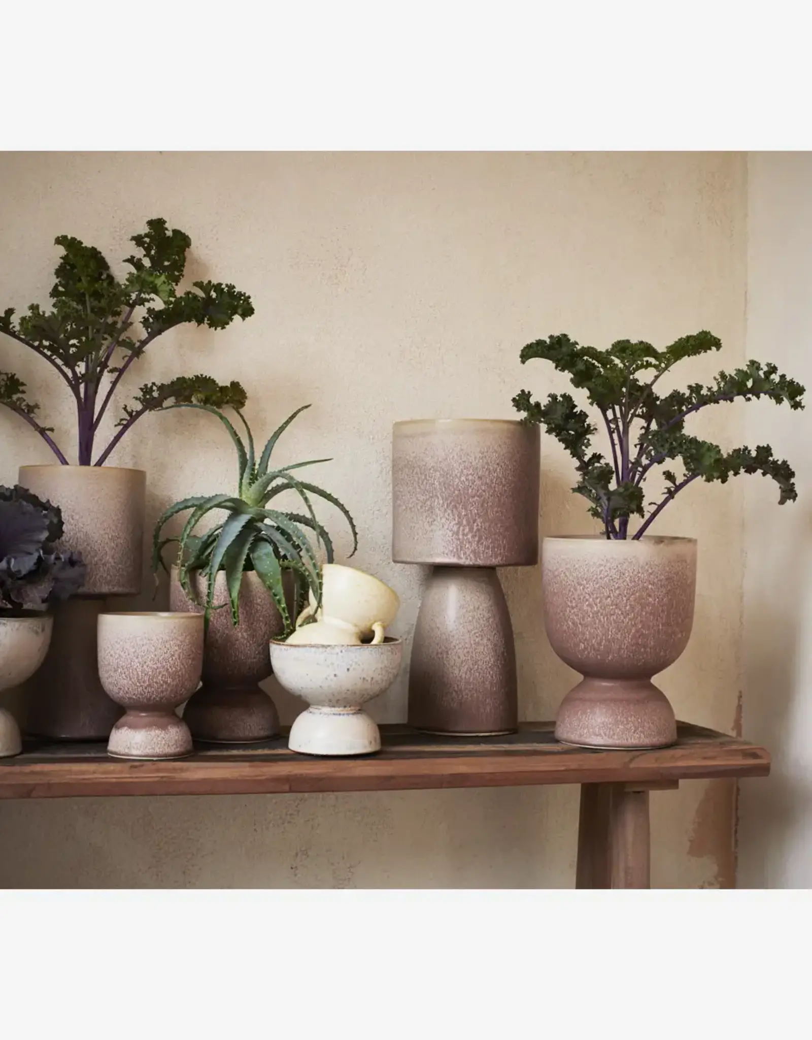 Bloempot - Stoneware  hoog 36cm