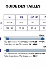 Vertical l'accessoires Riem gevlochten elastisch - overseas blue
