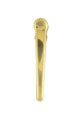 Zusss Set van 2 metalen clips goud
