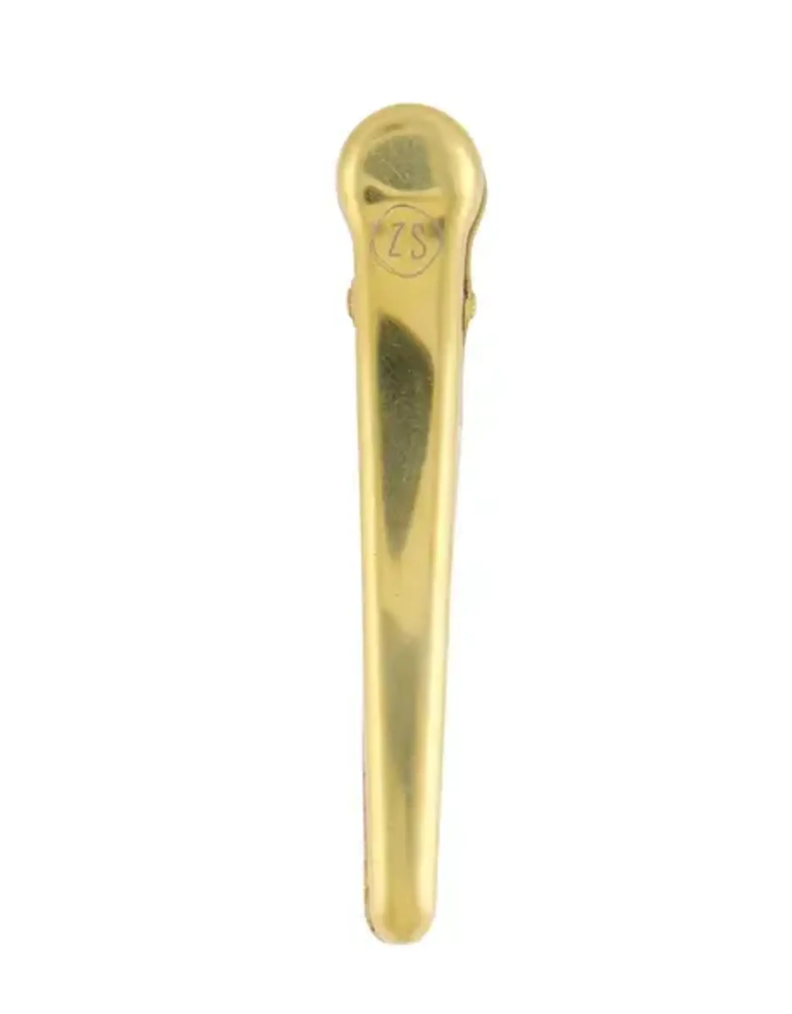 Zusss Set van 2 metalen clips goud