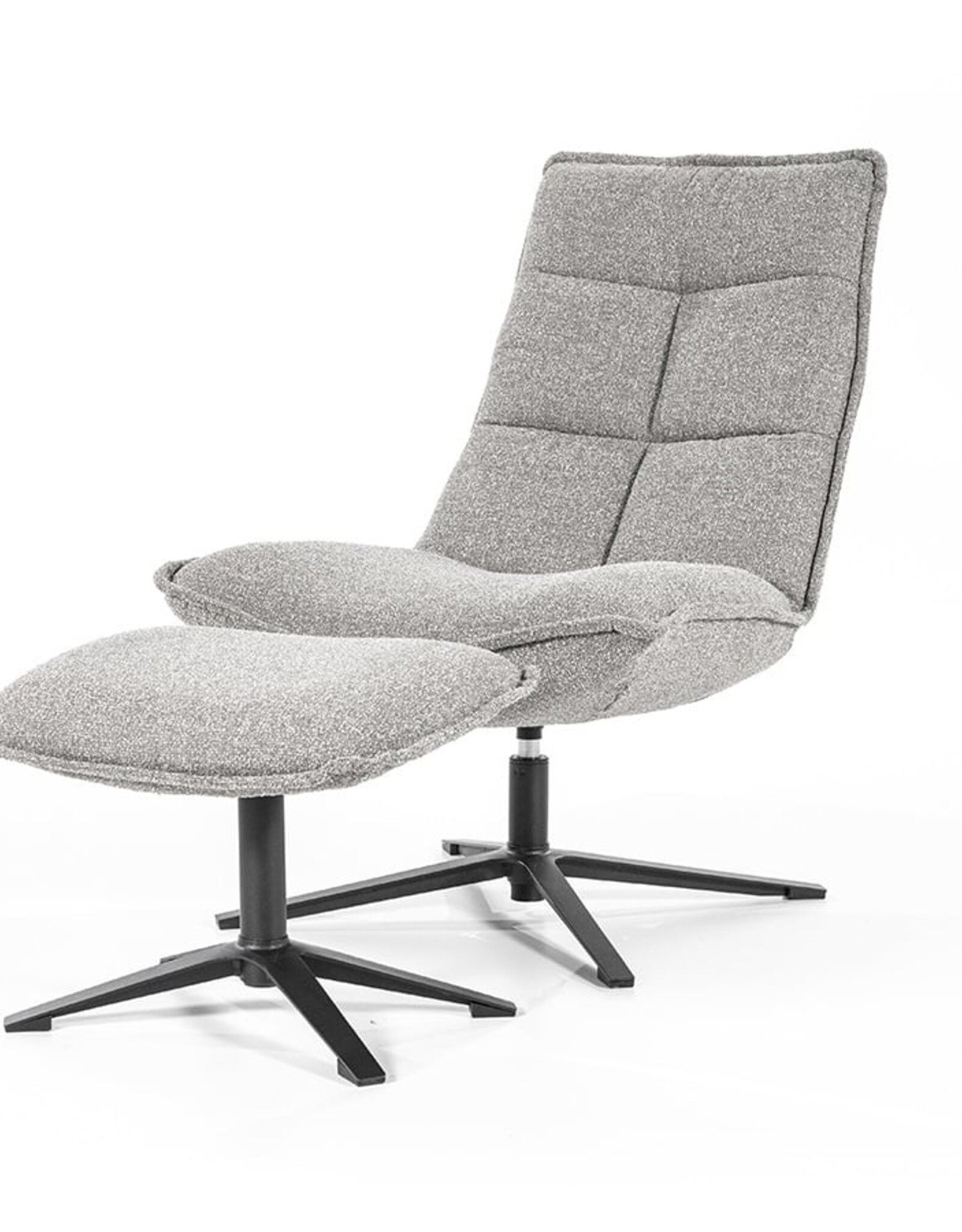 Lounge stoel - Marcy met voetbank