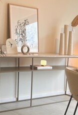 Capulus Console - Travertine