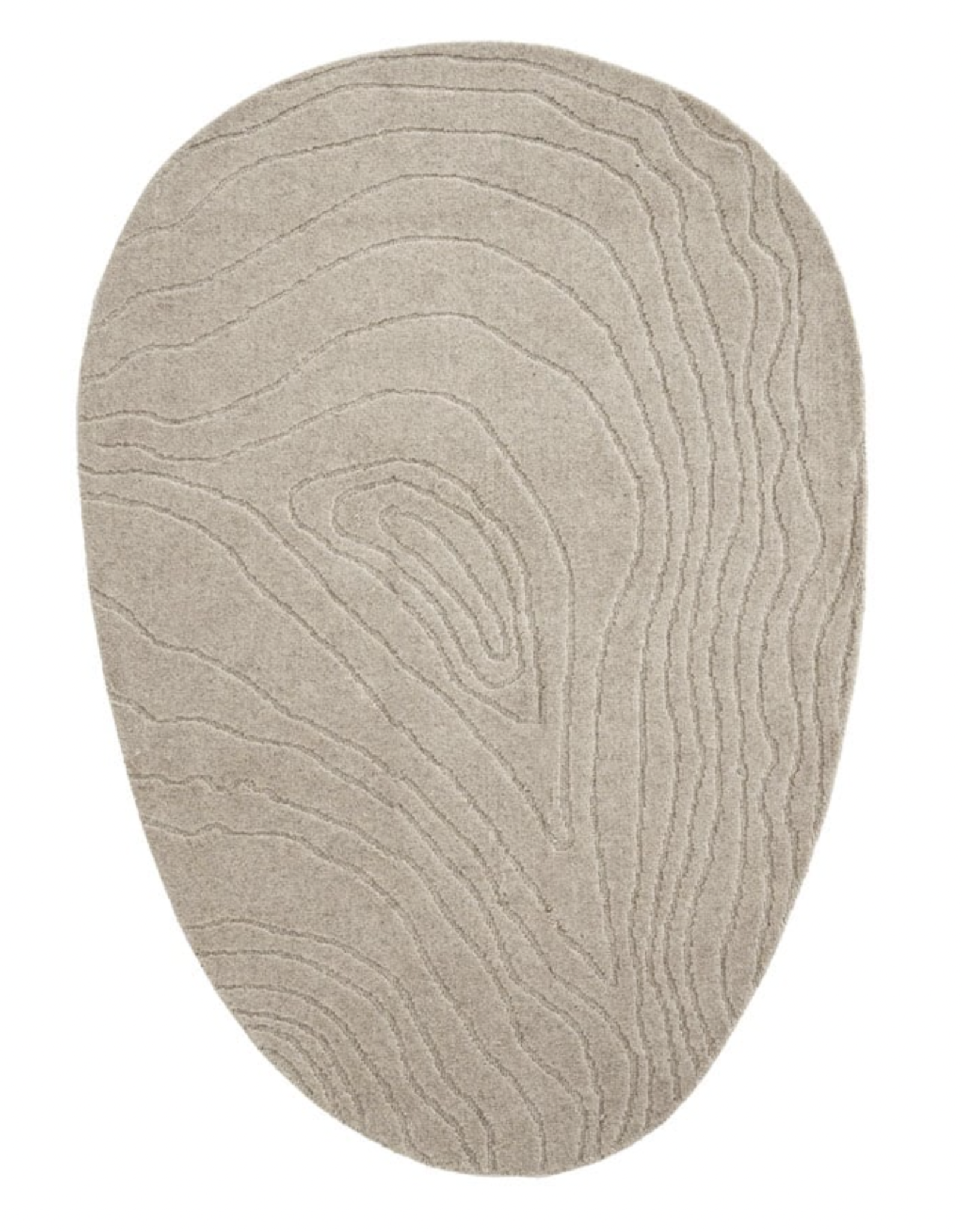 Tapijt Pebble - beige 190x290cm