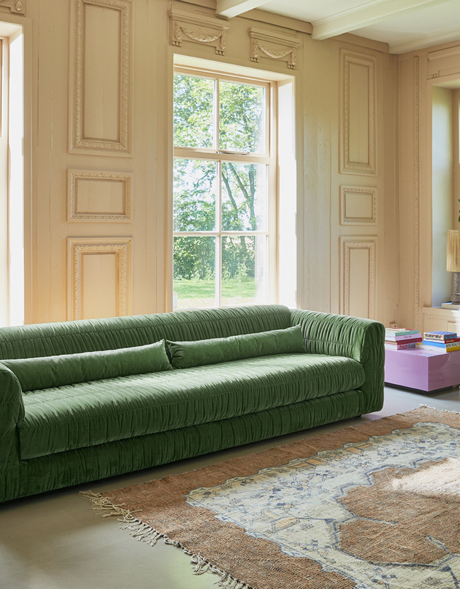 HKliving Tapijt - Square overtufted