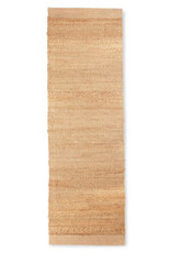 HKliving Tapijt - Runner - Woven hemp 60x200
