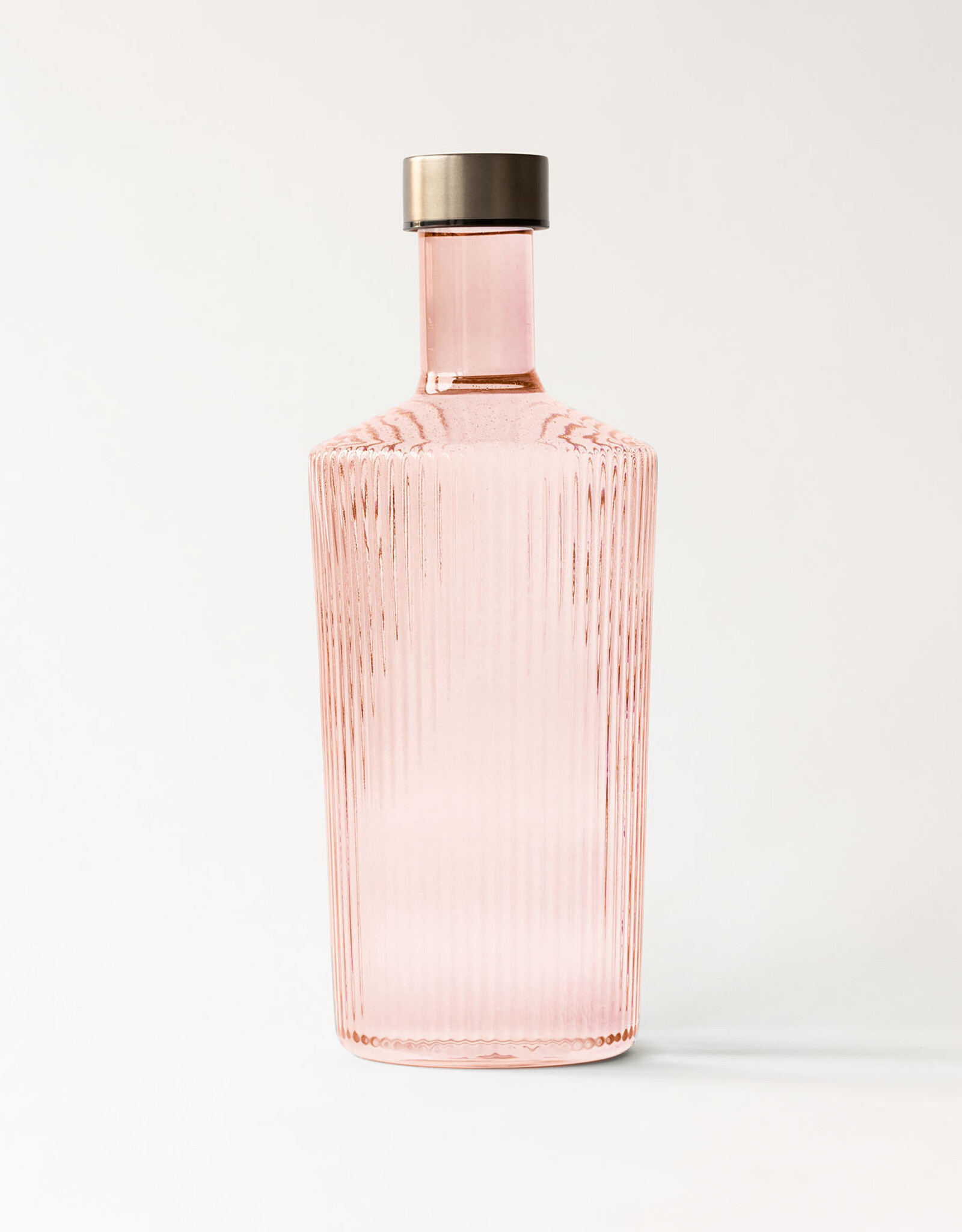 Paveau Waterfles - Pink - ribbels