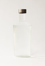 Paveau Waterfles - White - ribbels