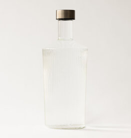 Paveau Waterfles - White - ribbels