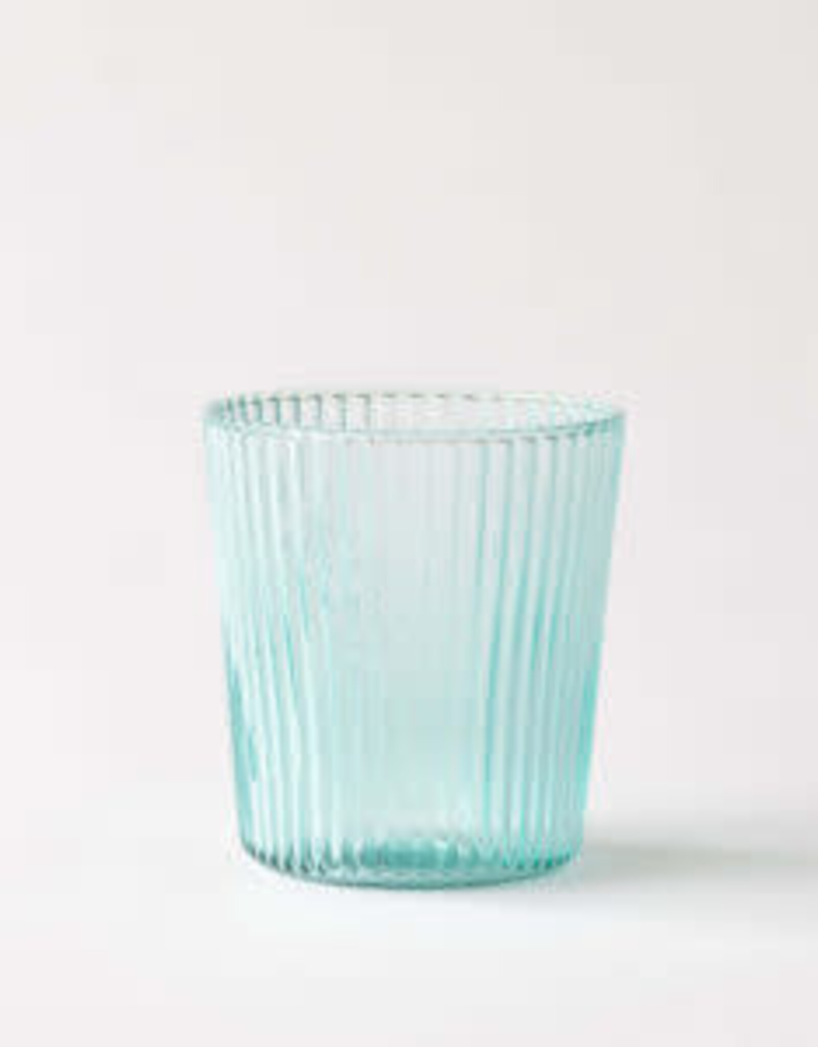 paveau Waterglas - Ribbed lucky - blue