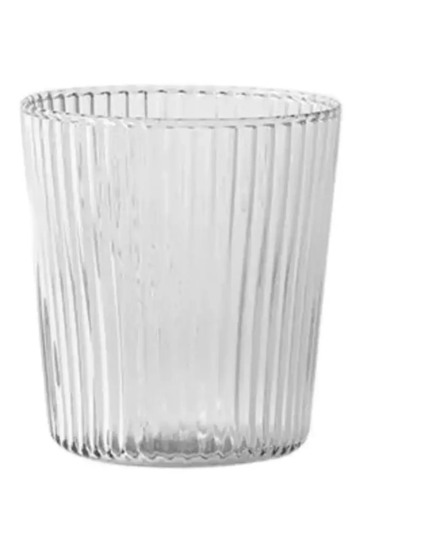 paveau Waterglas - Ribbed white