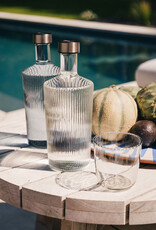 Paveau Waterfles - White - ribbels