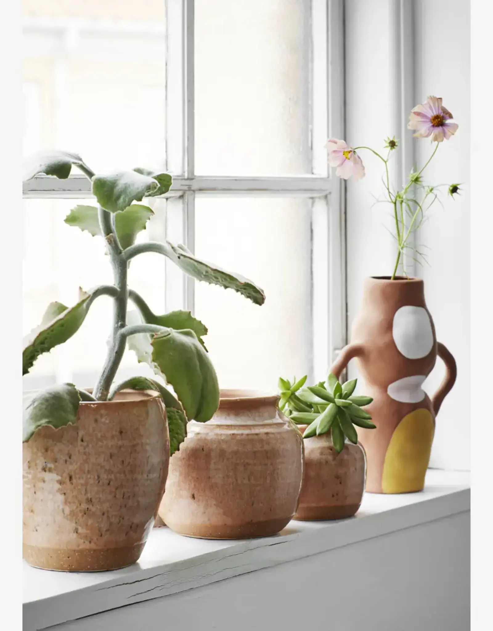 Madam Stoltz Bloempot - Stoneware peach