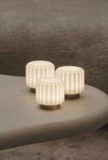 Atelier Pierre Dentelles - set van 3 - klei - ø9cm