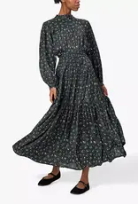 Lollys Laundry Nee Jurk - zwart gebloemd