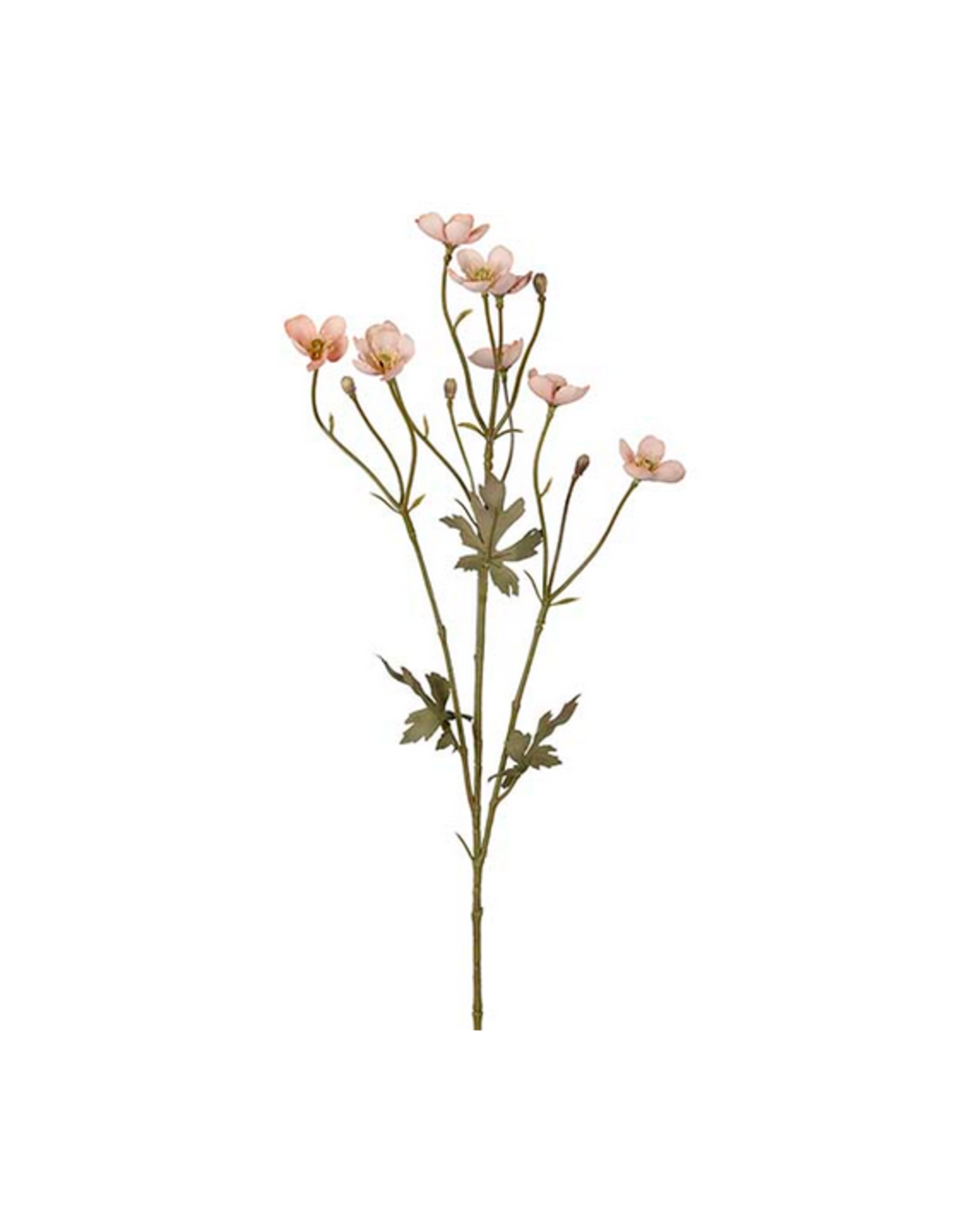 Kunstbloem - Smorblomma - roze - 60cm