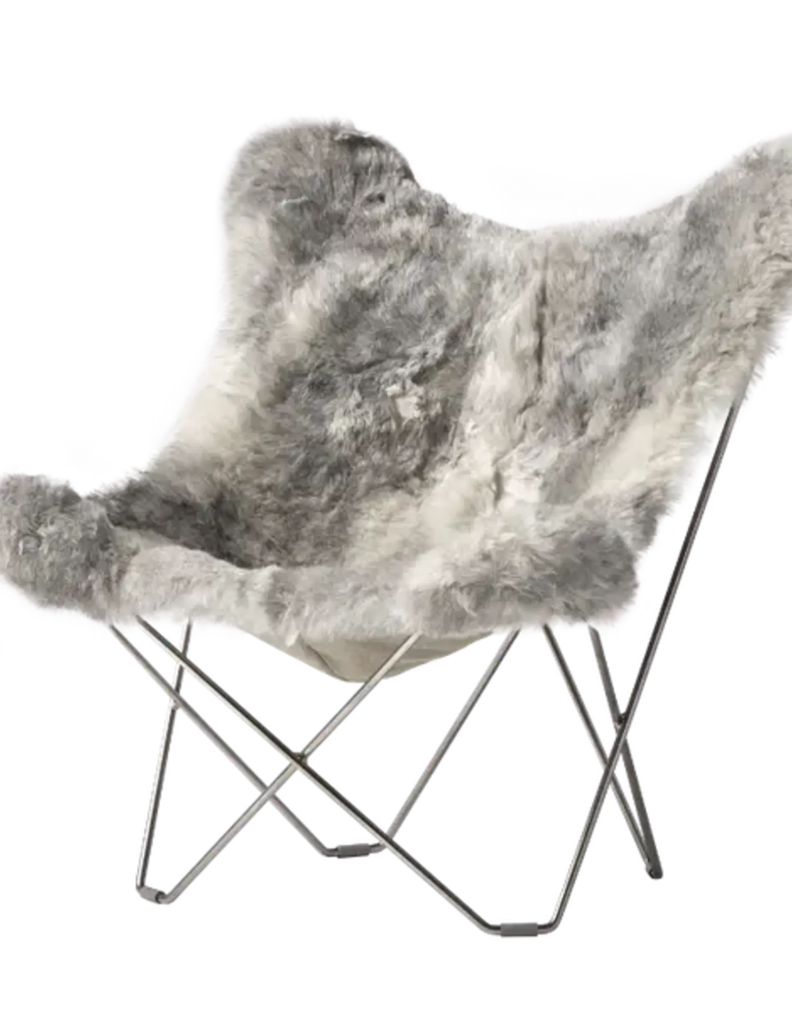 Lounge stoel - Butterfly - Schapenvacht