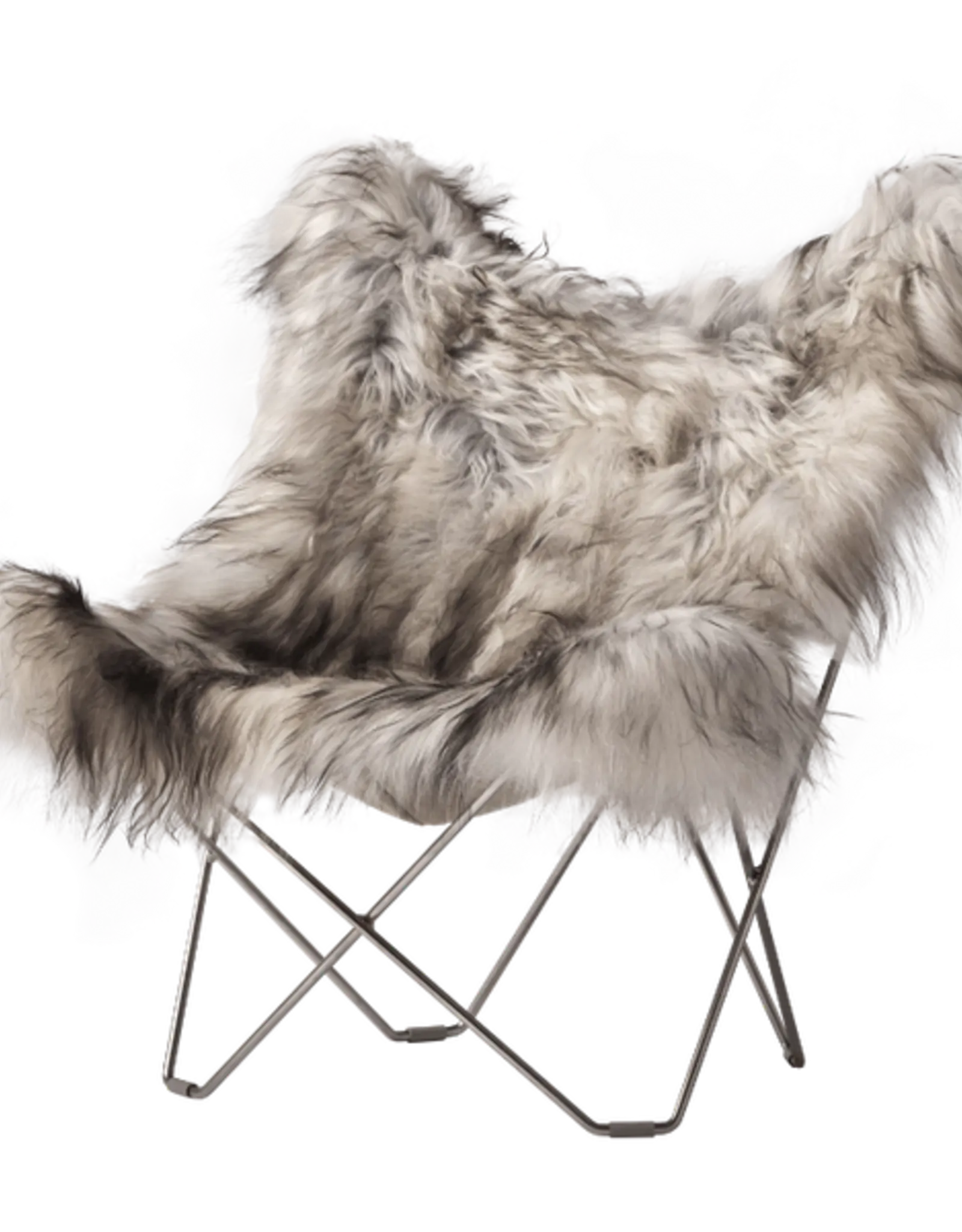Lounge stoel - Butterfly - Schapenvacht