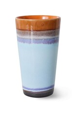 HKliving Latte mug - 70s ceramics - ash