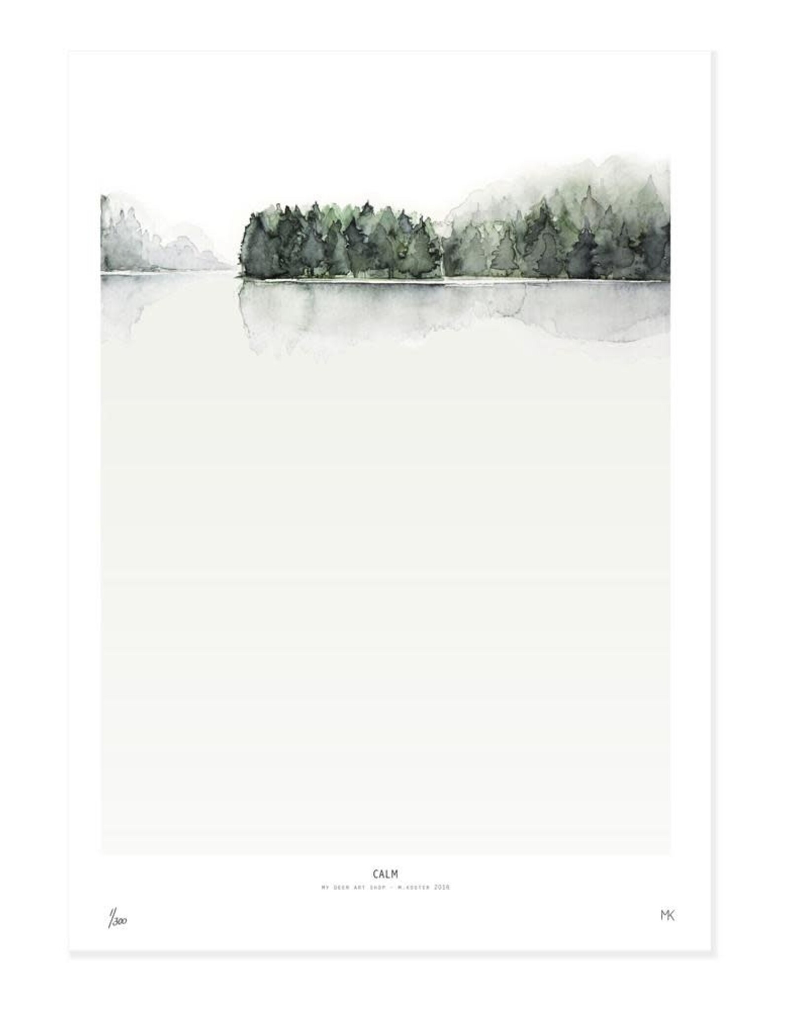 My Deer Art Shop Calm - 50x70