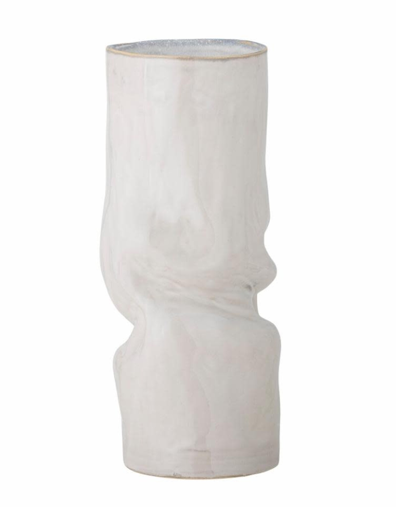Bloomingville Vaas - Araba white stoneware