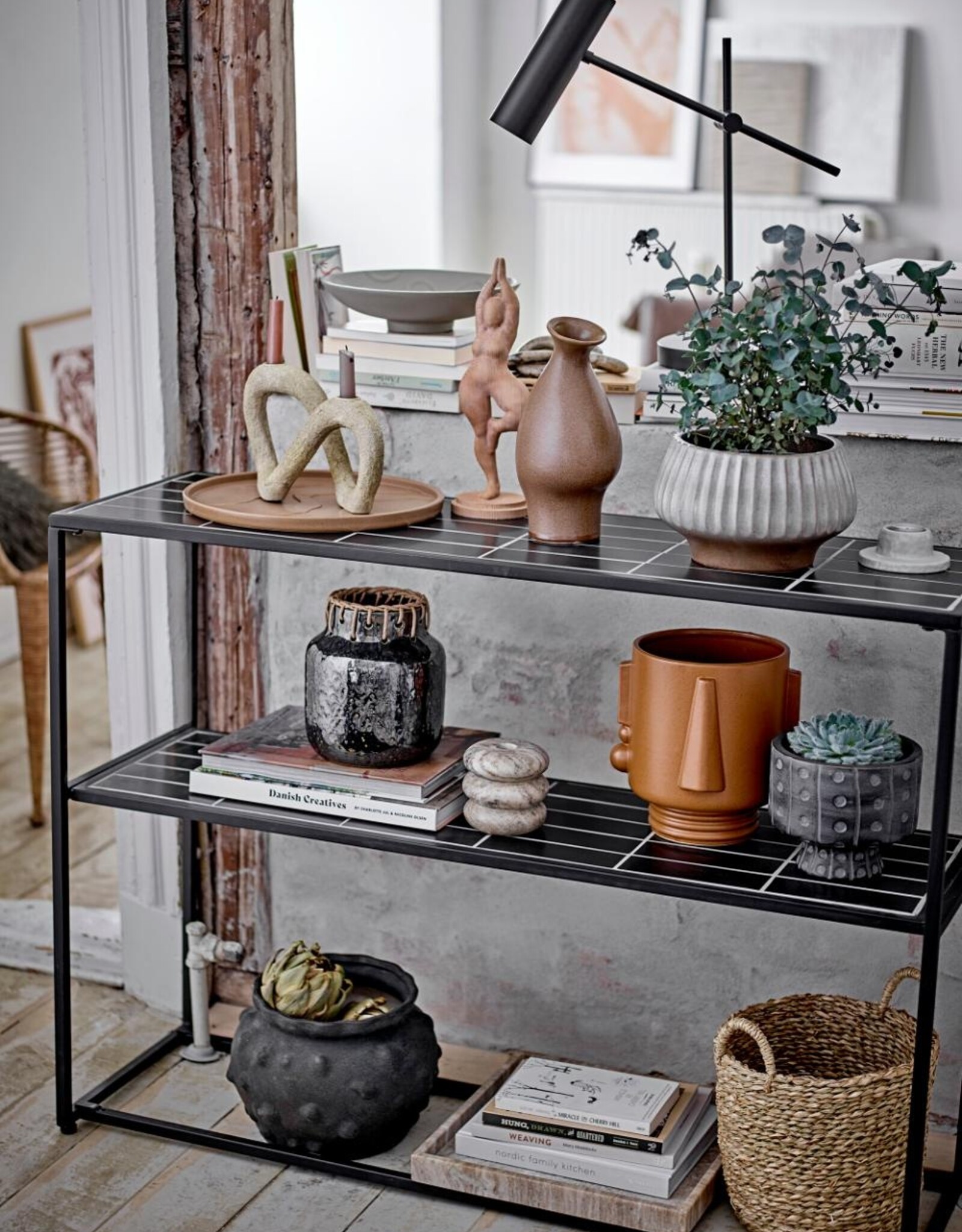 Bloomingville Schaal - brown stoneware