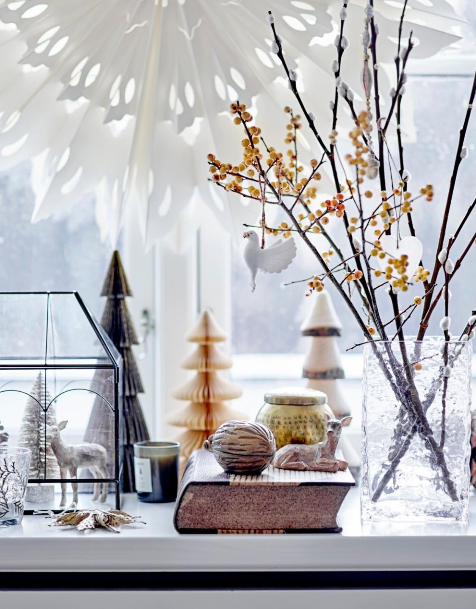 Bloomingville Vaas - Clear glass