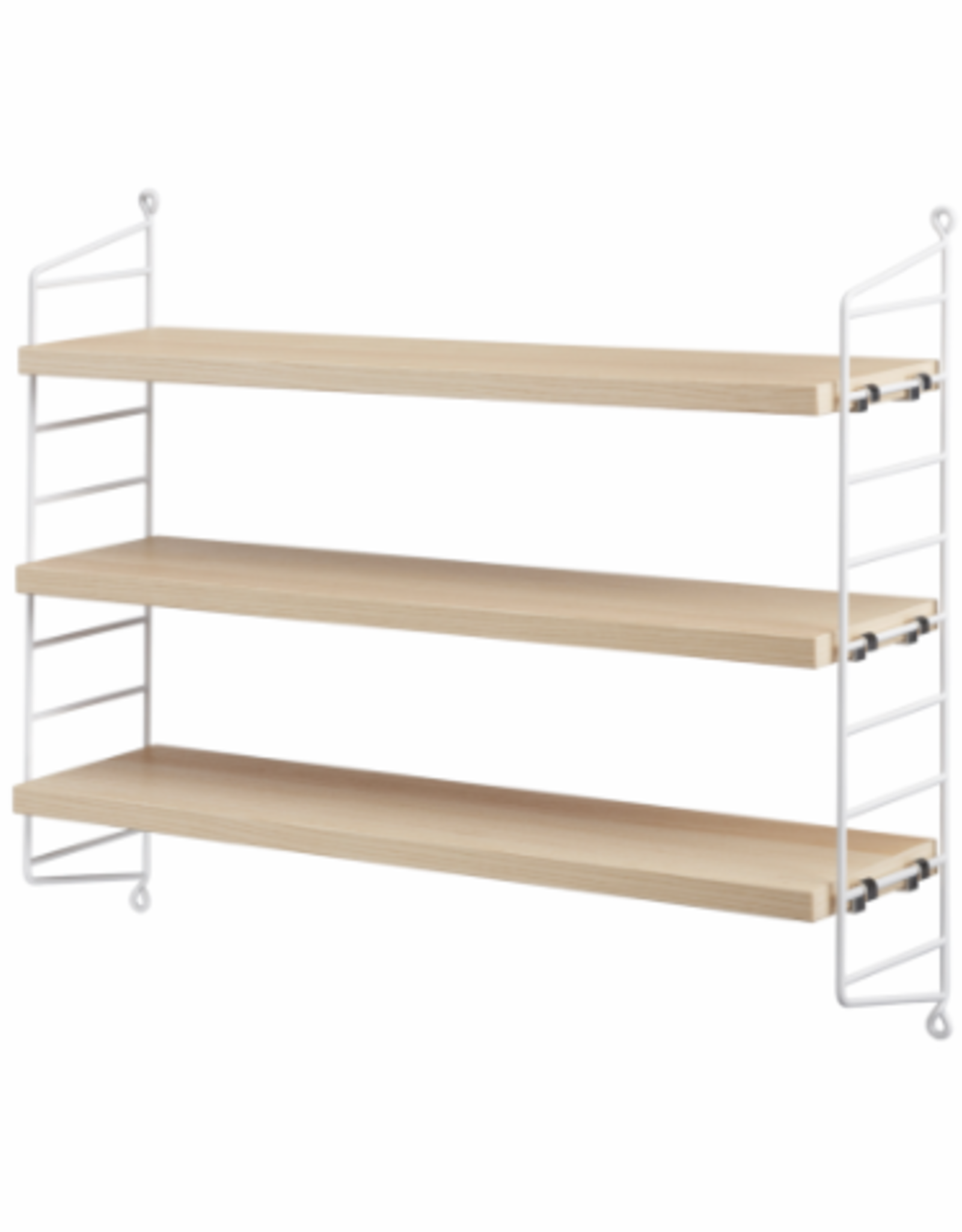 String Furniture String pocket - Ash/white