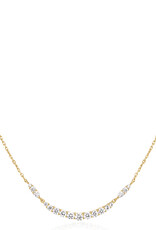 Ania Haie Ketting - arc pave - goud