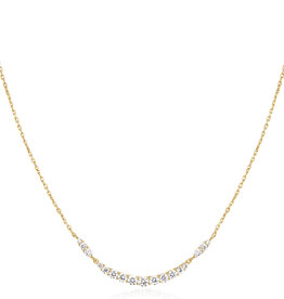 Ania Haie Ketting - arc pave - goud