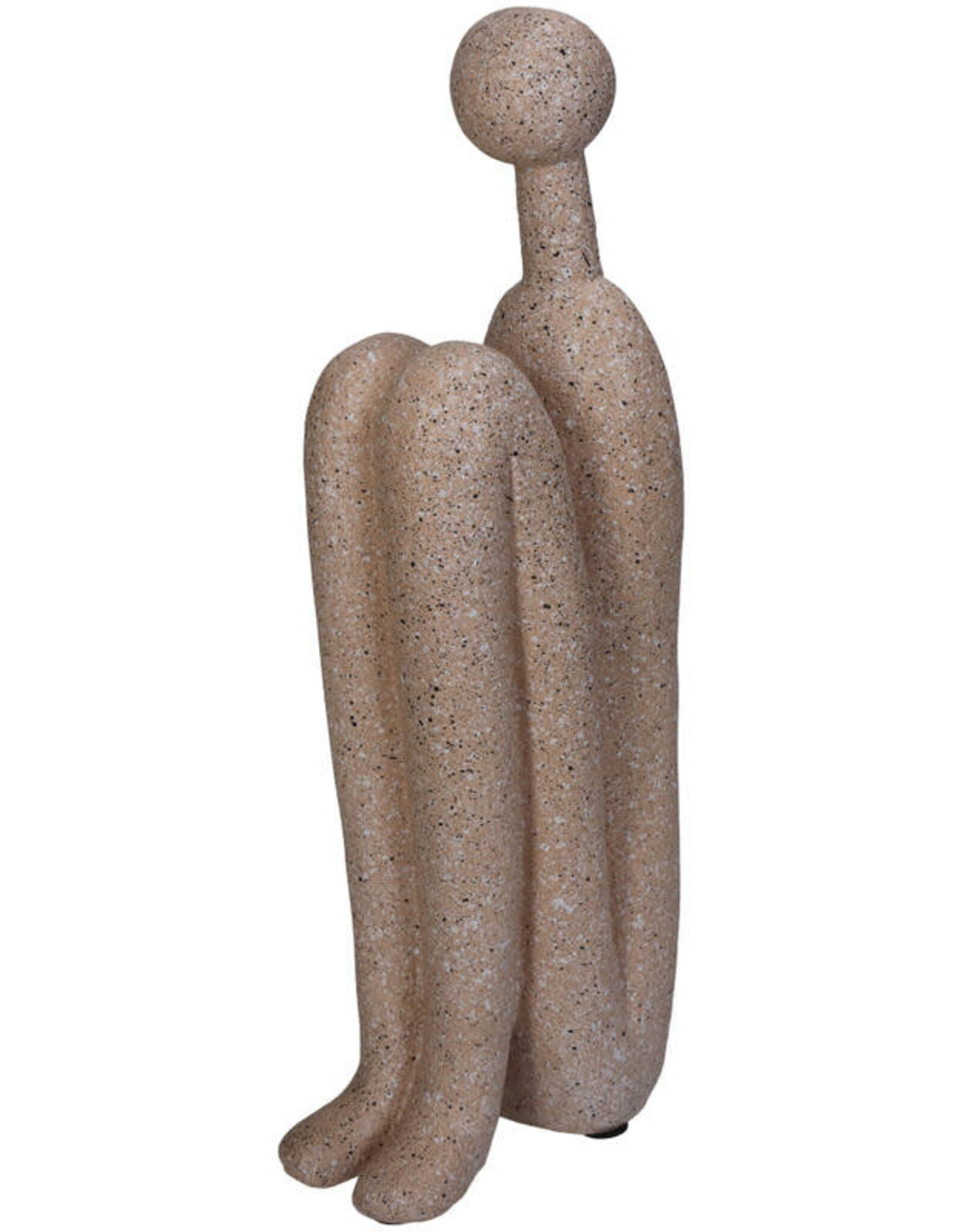 Ornament - Human beige 10x6x27 cm