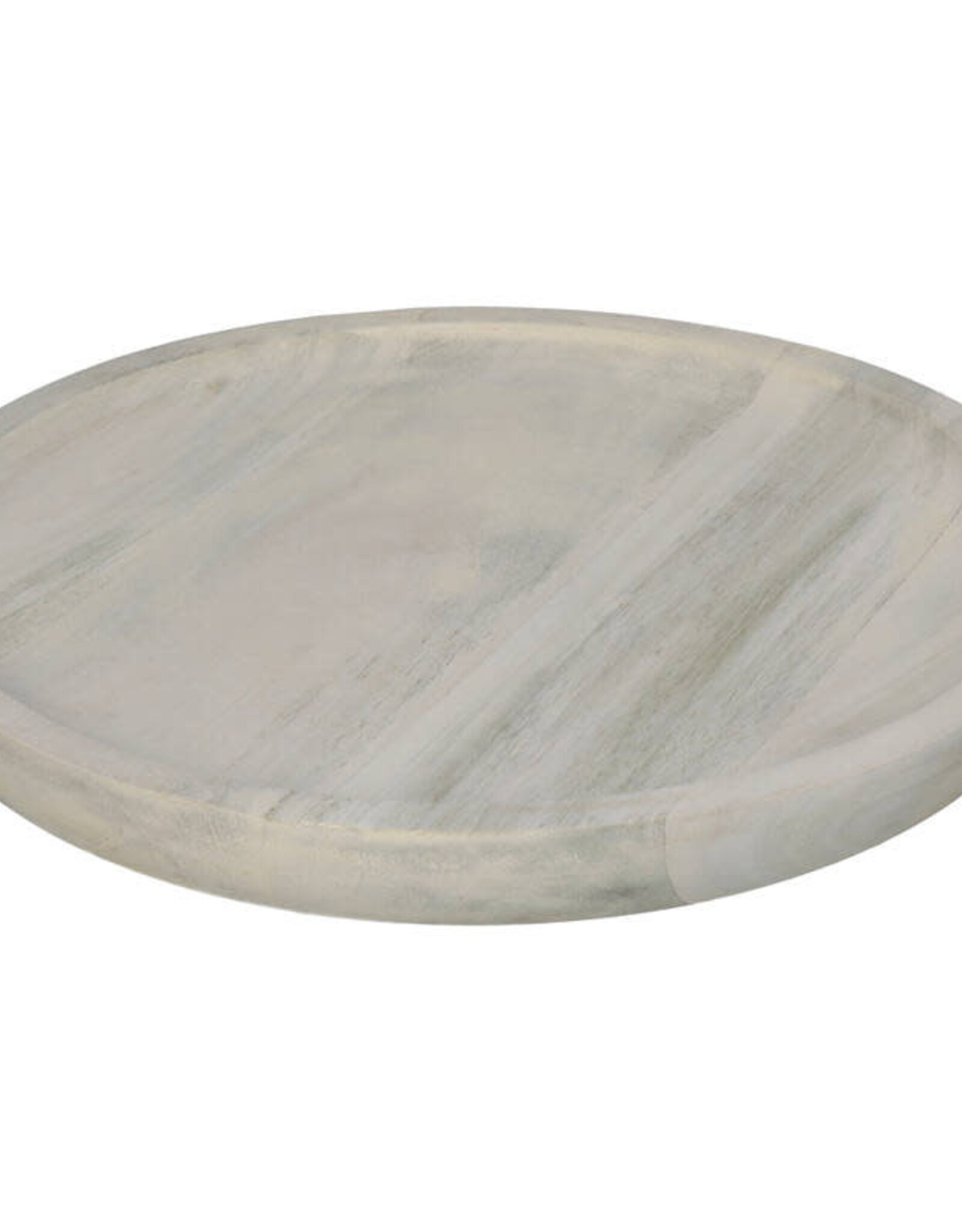 Schaal - Wood beige 27x27x2.5 cm