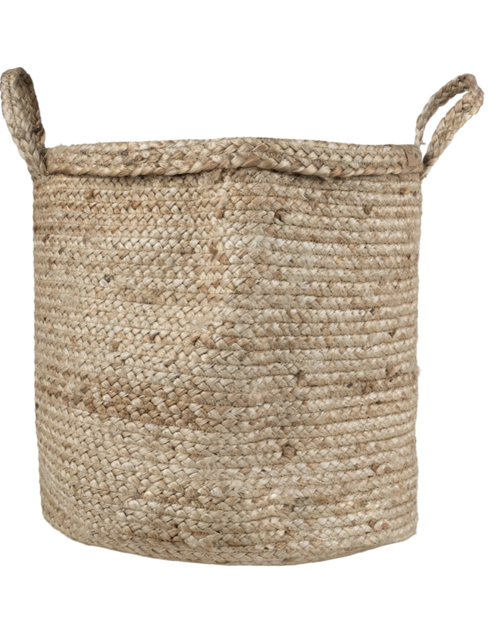 Zusss Jute opbergmand met hengsels 38x33