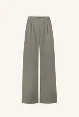 By-bar Broek Benji grey stripe pants - grey melee