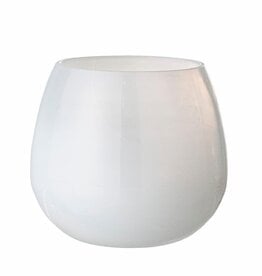 Bloomingville Bloomingville - Karna Votive , White, Recleyd glass