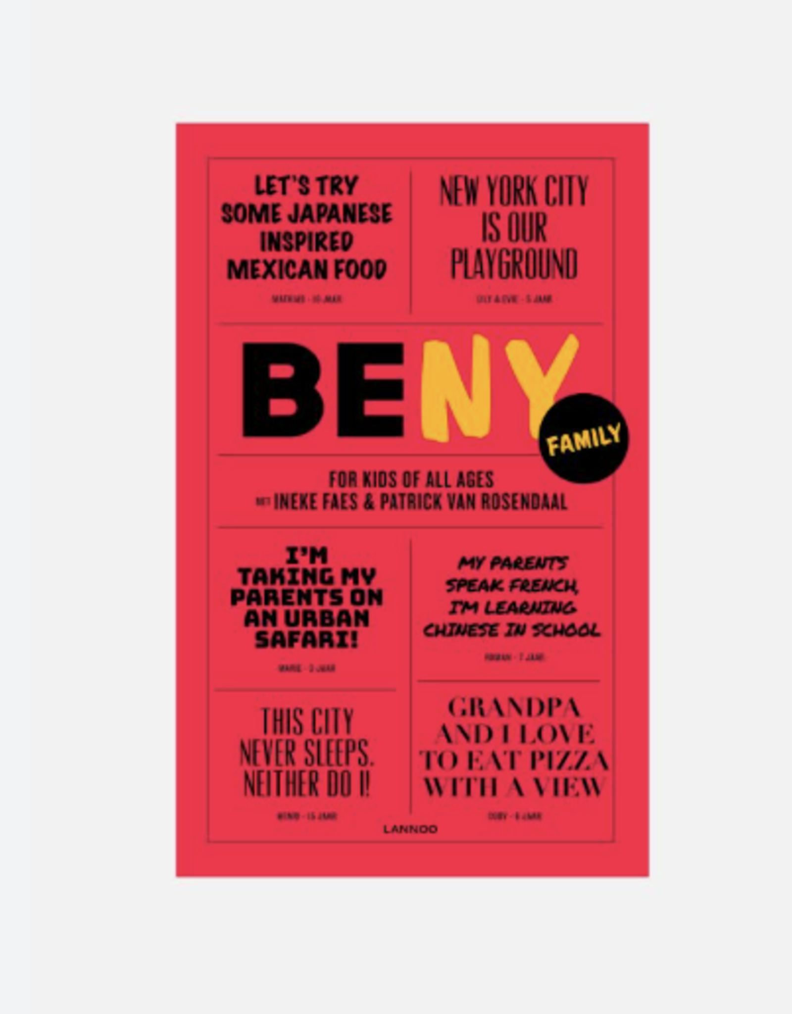Lannoo Lannoo- Be new york 2.0 family