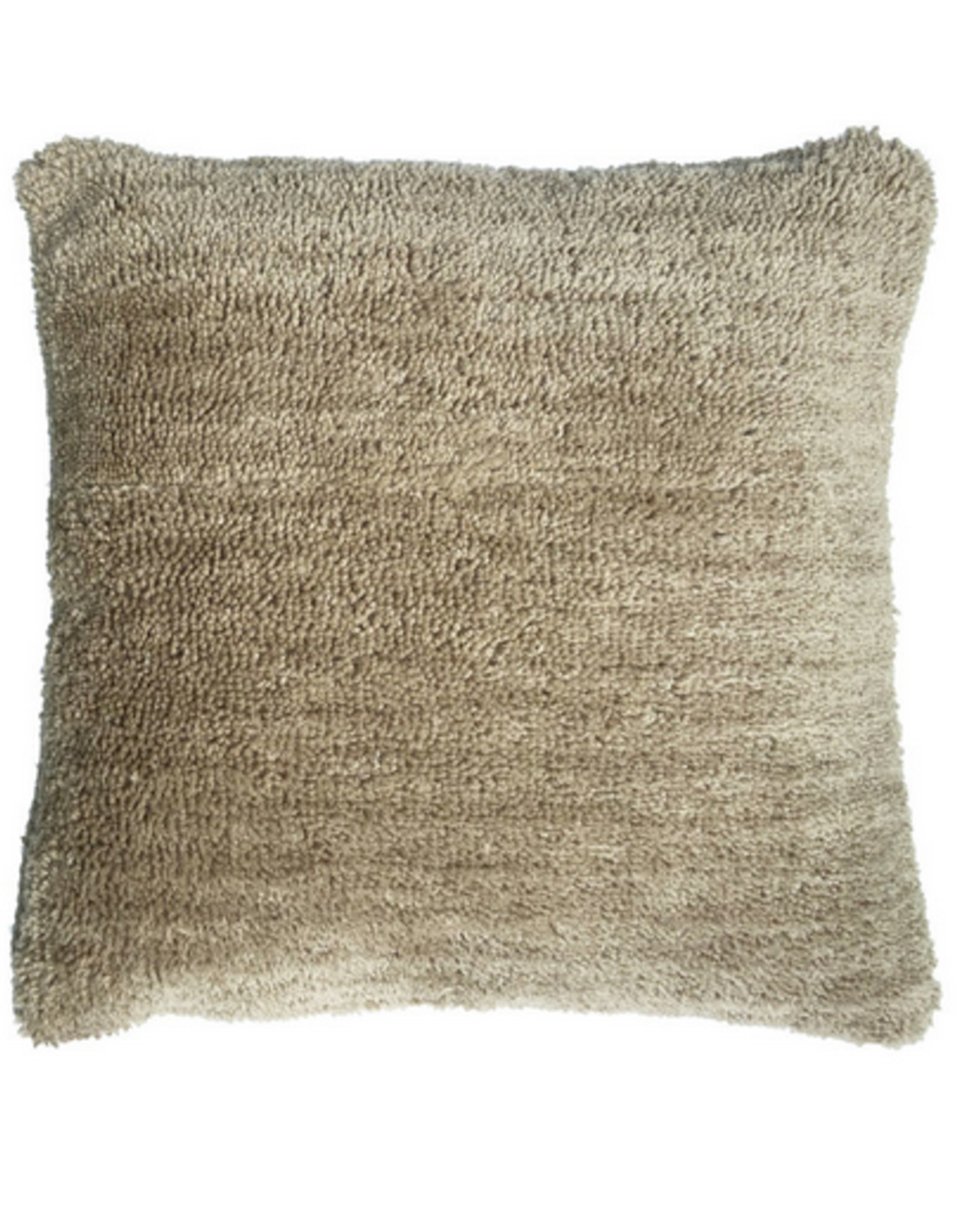 Kussen - Turfed solid cushion - cocoon beige