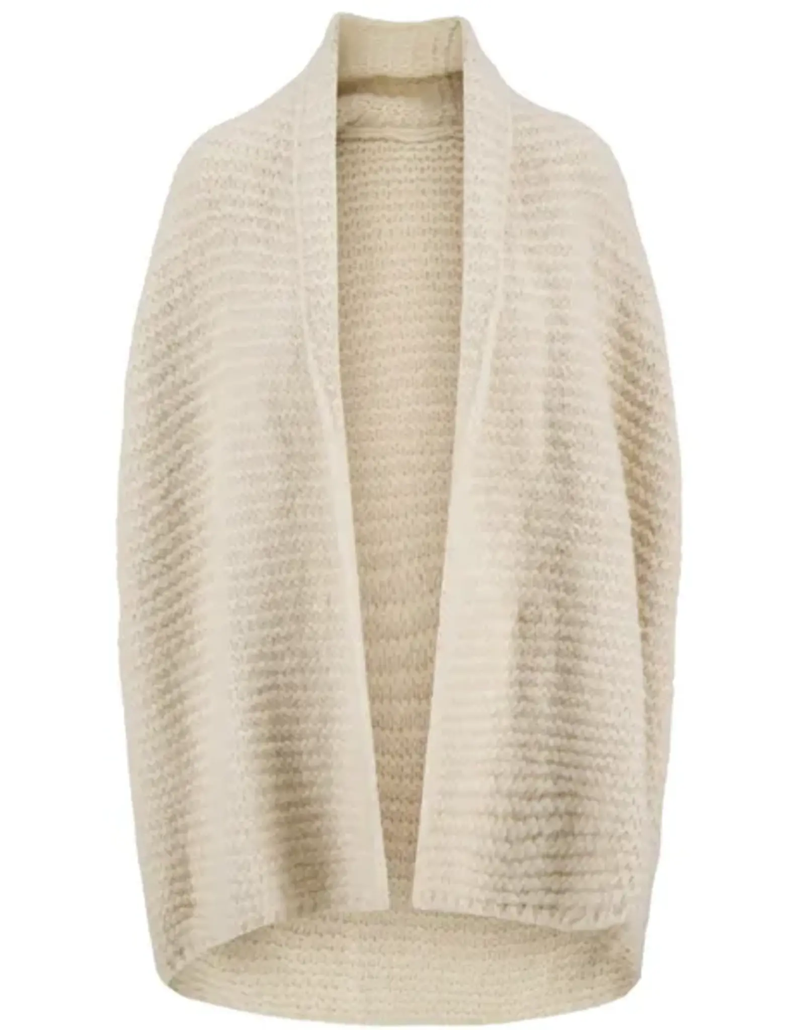 Zusss Vest - Mouwloos creme