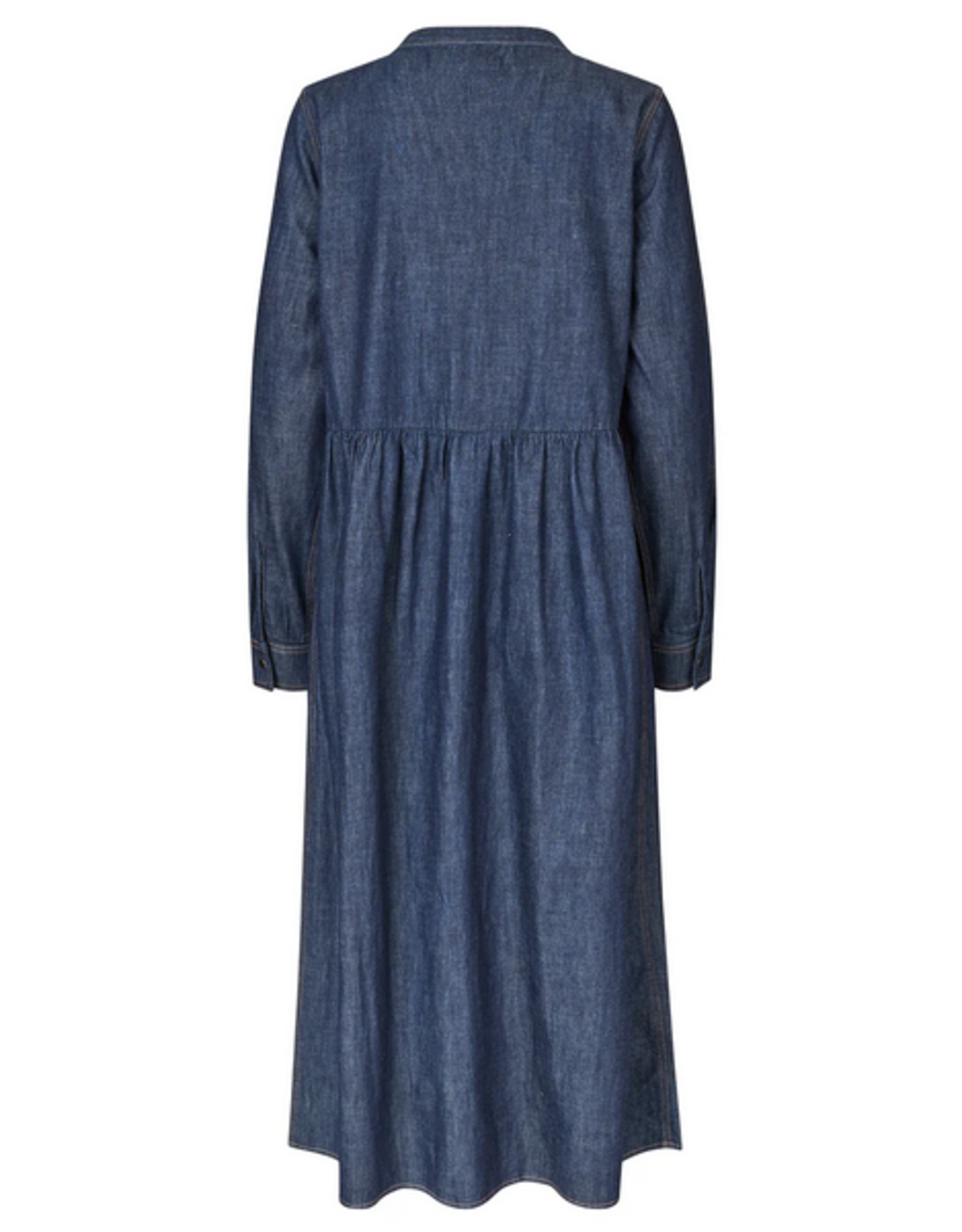 Lollys Laundry Kleed - Aliya Maxi dress - blauw jeans